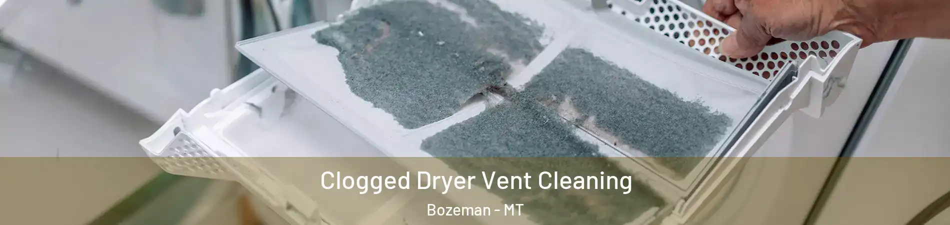  Clogged Dryer Vent Cleaning Bozeman - MT