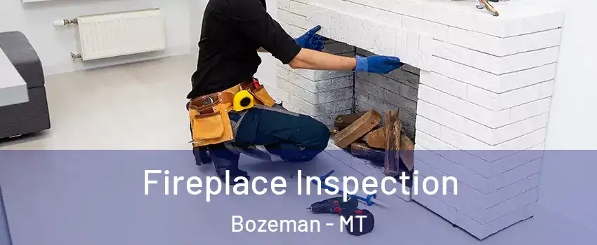  Fireplace Inspection Bozeman - MT