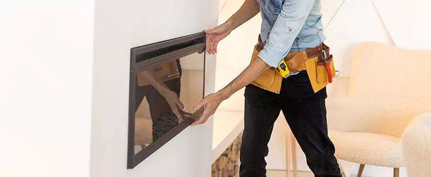 Metal Fireplace Installation in Bozeman, Montana
