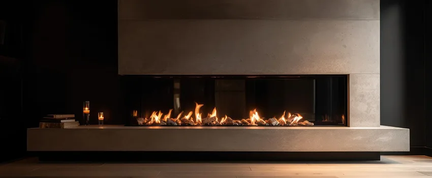 Gas Fireplace Ember Bed Design Services in Bozeman, Montana