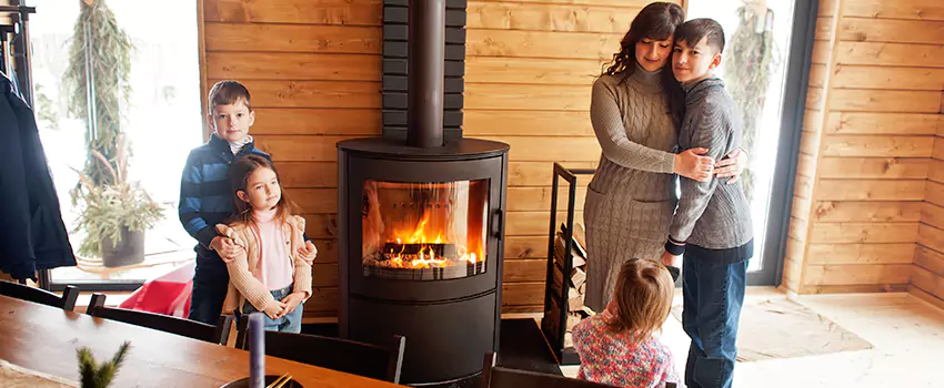 Morso Cast Iron Fireplace Insert Installation in Bozeman, Montana