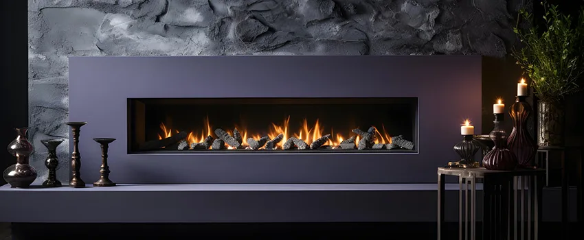 Ember Bed for Ventless Gas Fireplace in Bozeman, MT