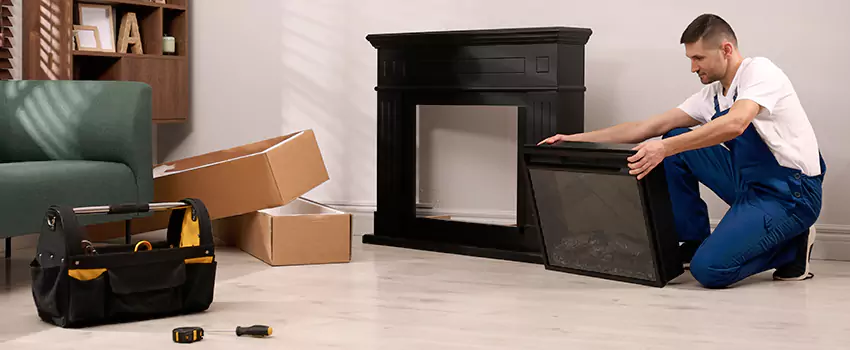 Old Rusted Metal Fireplace Repair And Replacement in Bozeman, MT