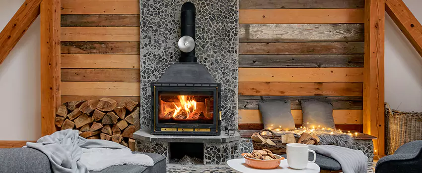Thelin Hearth Products Direct Vent Gas Stove Fireplace Inspection in Bozeman, Montana