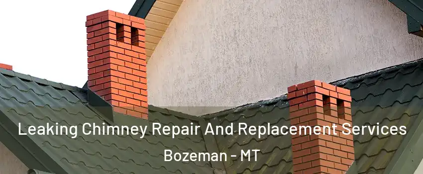  Leaking Chimney Repair And Replacement Services Bozeman - MT